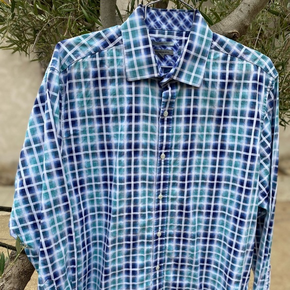 Johnston & Murphy Other - NW Johnston & Murphy Tailored Fit Dress Shirt, Sz XL